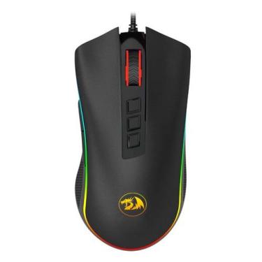 Imagem de Mouse Gamer Redragon Cobra M711 RGB, 10000 DPI, 7 Botões, Sensor Pixar