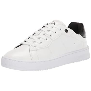 Imagem de Calvin Klein Tênis masculino Lucio, Branco 141, 42