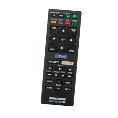 Imagem de Controle remoto de substituição RMT-VB201U compatível com Sony Blu-Ray Disc DVD Player BDP-BX370 BDP-S1700 BDP-S2500 BDP-S3700 BDP-S6700 UBPX700 BDPBX370 BDPS1700 BDPS2500 BDPS37000 BDPS67 00 UBPX700