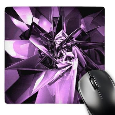 Imagem de 3dRose Mouse pad LLC 20 x 20 x 0,63 cm, metais de roxo (mp_21922_1)