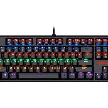 Imagem de Teclado Mecânico Gamer Redragon Daksa Rainbow