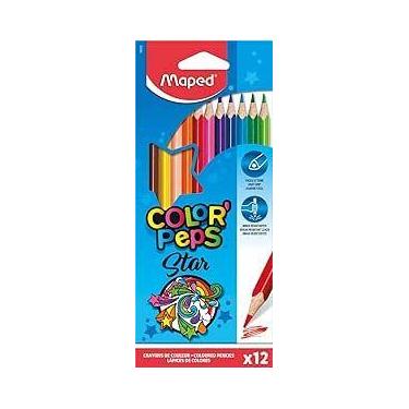Imagem de Lápis De Cor Maped 12 Cores Color Peps Star