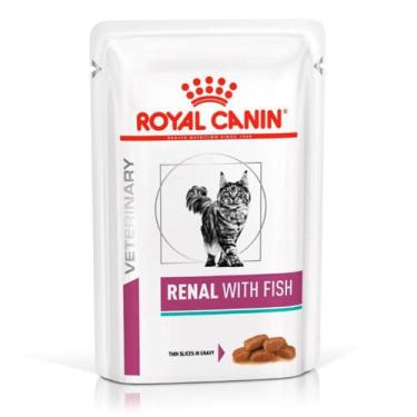 Imagem de Sache royal canin renal fel wet fish 85g, 85