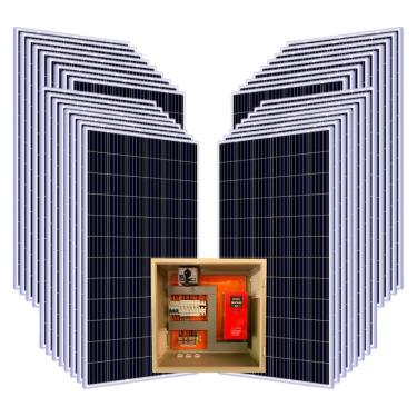 Imagem de Kit Solar P/ Bomba (ca) De 7.5 Cv Trifásica 380v – Com Inversor Giulli Solar Drive