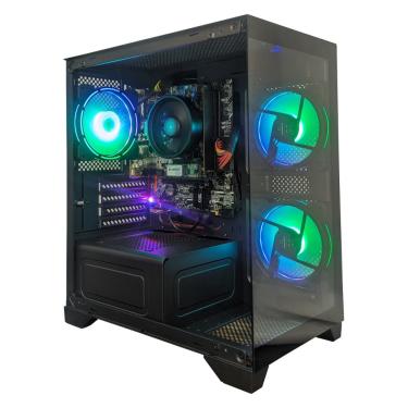 Imagem de Computador Gamer CertoX STREAM AMD AQ 1009 TC DUAL CHANNEL AMD Ryzen 3 5300G Radeon Graphics 16GB DDR4 512GB SSD C/3 Fans Linux