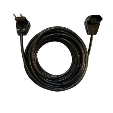 Imagem de Extensão Elétrica Cabo Pp 2x1,5mm - Loja Gubler 10 Metros