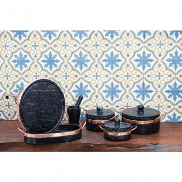 Imagem de Jogo De Panelas Pedra Sabão Premium 6 Peças