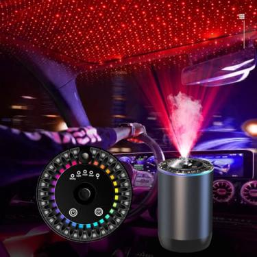 Imagem de Acessórios para difusor de óleo essencial de carro inteligente, acessórios de aromaterapia ultrassônica automática, kit de perfume sem água, purificador de aroma USB, presente de fragrância de colônia