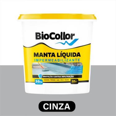 Imagem de Manta Líquida Impermeabilizante Flexível Para Lajes e Telhas 3,6Kg Bra