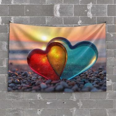 Imagem de XAGH Tapeçaria para quarto outono serenidade: uma cabana aconchegante no vale decoração de bar para decoração de bar em casa (75 x 100 cm)