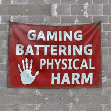 Imagem de XAGH Tapeçaria para quarto Eat, Sleep, Game: The Gamer'S Life Tapeçaria Coisas legais para o seu quarto, decoração de casa para homens (100 x 150 cm)