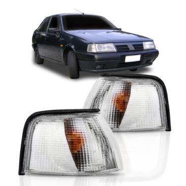Imagem de Par Lanterna Dianteira Pisca Tempra 1992 1993 1994 1995 Cristal - HT