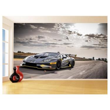 Imagem de Papel De Parede Carro Lamborghini V10 Huracan 3,5M Car230 - Você Decor