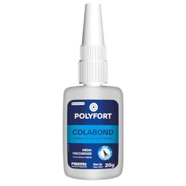 Imagem de COLABOND COLA INSTANTÂNEA 20g POLYFORT PULVITEC