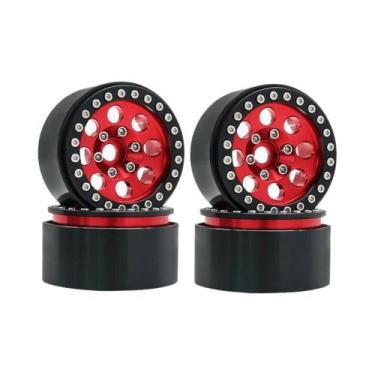 Imagem de Carro RC Crawler Escala 1/10 Com Roda De Metal Beadlock De 1,9 Polegad