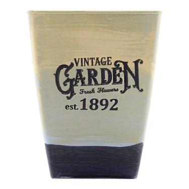 Imagem de Mini Vaso De Planta Cachepot Estampado Decorado 16cm