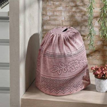 Imagem de Capa Para Botijao Interlar Em Renda Color Retro Rose