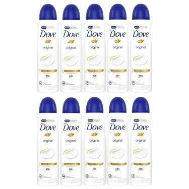 Imagem de Kit 10 Desodorante Antitranspirante Aerosol Dove 150ml