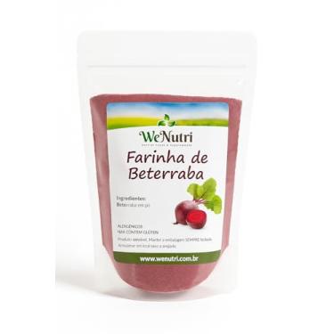 Imagem de Farinha de Beterraba em Pó 500g Wenutri