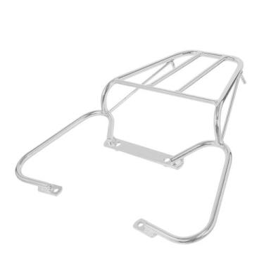 Imagem de Bagageiro pro tork sansão nx 400 falcon 2000/08, PRATA, NX 400 FALCON 