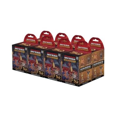Imagem de WizKids D&D Icons of The Realms: 50th Anniversary - 8 ct. Booster Brick | Dungeons and Dragons Miniatures | Blind Box | Set 31