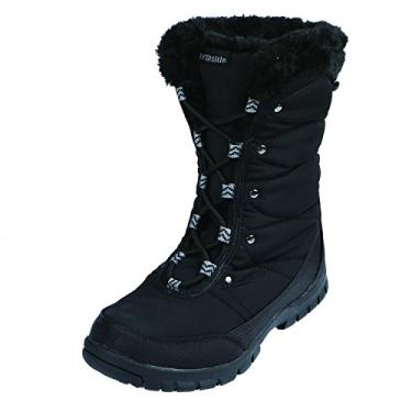 Imagem de Northside Bota de neve feminina BRECKLIN, Preto/Carvão, 8