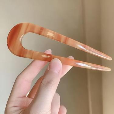 Imagem de Grampo de Cabelo em Formato U Vintage Estilo Coreano Chinês Acessórios