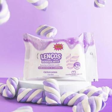 Imagem de Lenço Demaquilante Facial - Limpeza Prática e Eficiente - Pele Macia e Refrescada (Marshimallow)