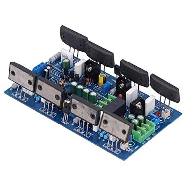 Imagem de Fafeicy Placa de Amplificador de Potência 2 Canais PCB de Alta Precisão Resistência 300W+300W YJ00180 para Home Theater