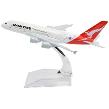 Imagem de Miniatura Avião Comercial Air Bus 380 metal sortidos 1/400 - Aircraft,