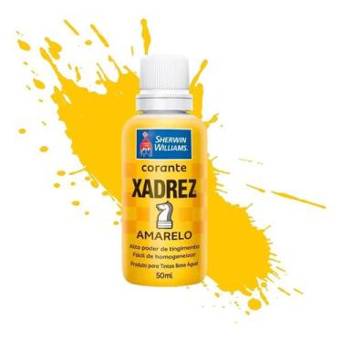 Imagem de Corante Líquido Xadrez 50ml Amarelo Sherwin Willians