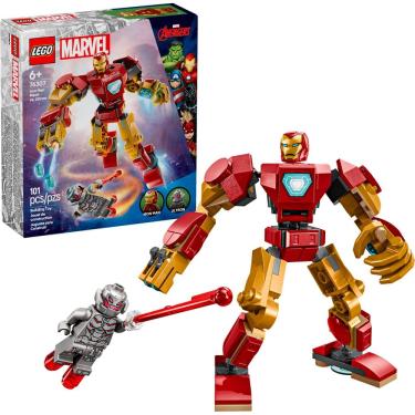Imagem de Lego Super Heroes Iron Man vs Ultron 76307 com 101pcs