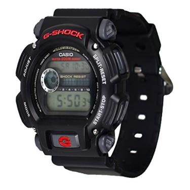 Imagem de Casio DW9052-1V G Shock - Digital -200M Wr- Detalhes vermelhos