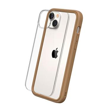 Imagem de RhinoShield Capa modular compatível com [iPhone 14 Plus] | Mod NX - Capa protetora resistente personalizável absorvente de choque 3,5 m/proteção contra quedas de 3,4 m - Bronze antigo