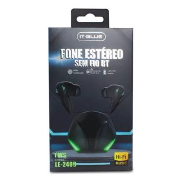 Imagem de Fone Bluetooth de Ouvido Sem Fio Com Led 5.3