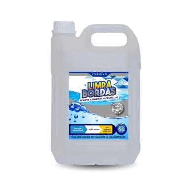 Imagem de Limpa Bordas Piscina Sem Espuma Limpeza Detergente (5 Litros)
