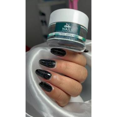 Imagem de Pó Acrílico Coleção Diva by Elli Joyce 9 cores - NoBrand, Black forest