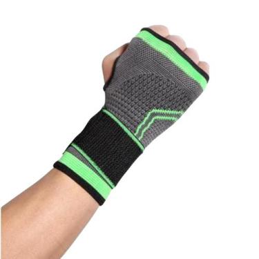 Imagem de Munhequeira Tensor Ajustável Pulso Protetor De Punhos - Jpgfit