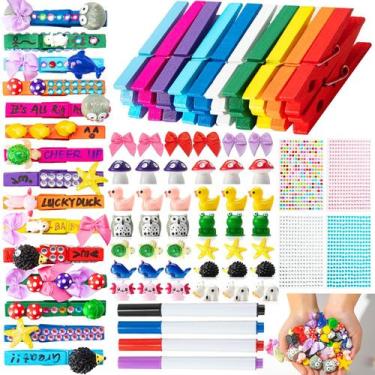 Imagem de Conjunto de prendedores de roupa Cheerleading LIENATSER 60 com alfinet