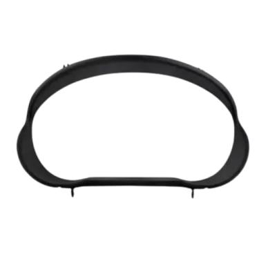 Imagem de Capa Moldura Painel Velocímetro Gol Parati Saveiro G3 2000 A 2005 Plástico Preto