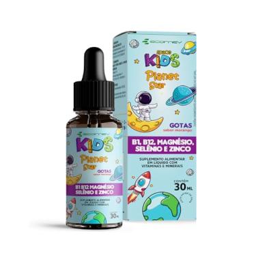 Imagem de Vitamina Kids - B1 B12 Magnésio Selênio Zinco - Sabor Morango 30Ml - Ecomev