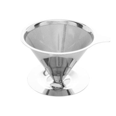 Imagem de Filtro Coador de Café Aço Inox 15,5x13,5cm (Filtro 103) Lyor