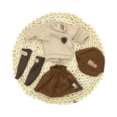 Imagem de Bonecas BJD De 30cm Conjunto Completo Roupas De Boneca Anime Olhos 3D 