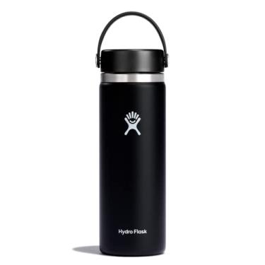 Imagem de Hydro Flask Tampa flexível larga preta 590 ml