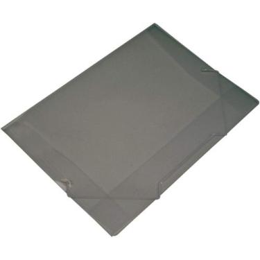 Imagem de Pasta aba elastica plastica oficio fume soft 160216 - polibras