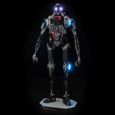 Imagem de YEABRICKS Luz LED para 75434 Star Wars droide de segurança K-2SO modelo de blocos de construção (conjunto de blocos de construção não incluído)