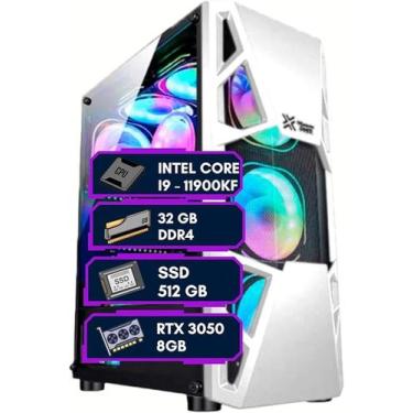 Imagem de PC Gamer DreamComputers i9 11900 KF,WATER COOLER 32GB RAM, SSD 512GB, 