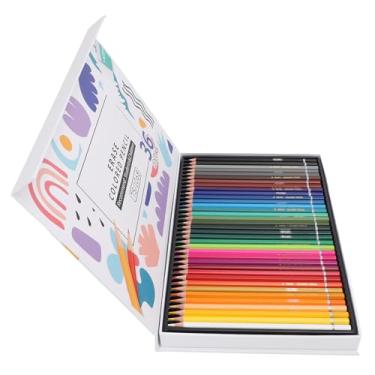 Imagem de GLOGLOW Lápis de Madeira de Cor 36 Lápis de Cor Apagável, de de de de de de de Arte de Arte Profissional para Esboçar o Esboço do Livro para Colorir Adultos Crianças Adultos