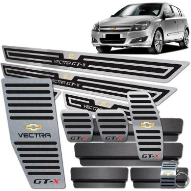 Imagem de Descanso Soleira Pedaleira Manual Vectra Gt-X 2008 11 Preto