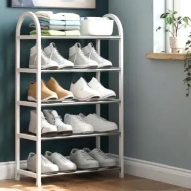 Imagem de Sapateira Vertical 5 Prateleiras Organizadora Hall de Entrada e Porta